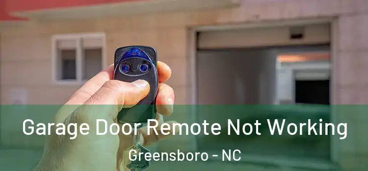  Garage Door Remote Not Working Greensboro - NC
