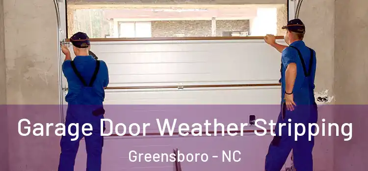  Garage Door Weather Stripping Greensboro - NC