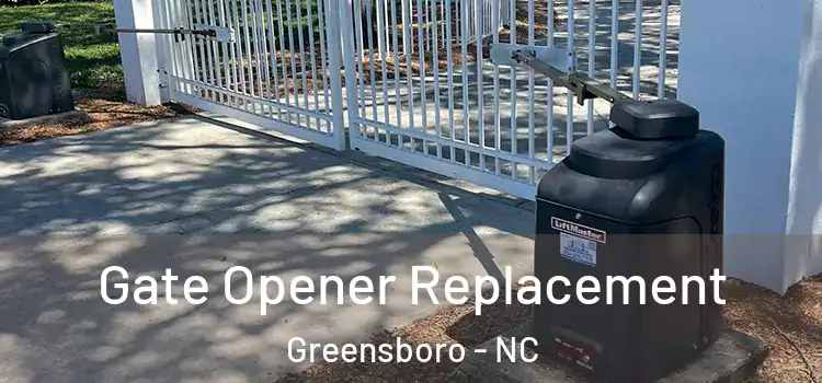  Gate Opener Replacement Greensboro - NC